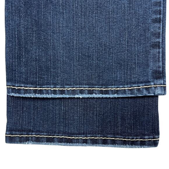 Silver Aiko Slim Bootcut Jeans Sz 29" Dark Wash Stretch Denim Western Rodeo - Picture 9 of 13